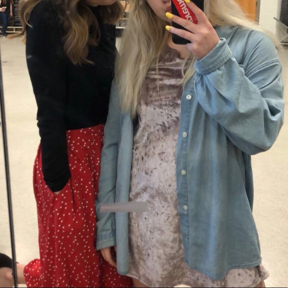 forever 21 crushed velvet dress